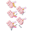 The stages of an appendectomy from the removal of the appendix to the suturing of the incision.